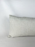 Cojín rectangular color beige claro