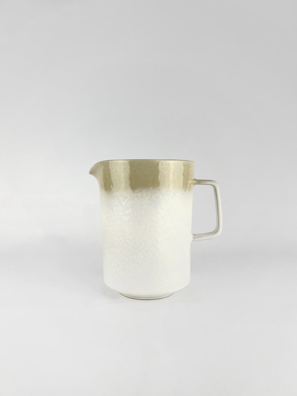 Jarra lechera grande de cerámica