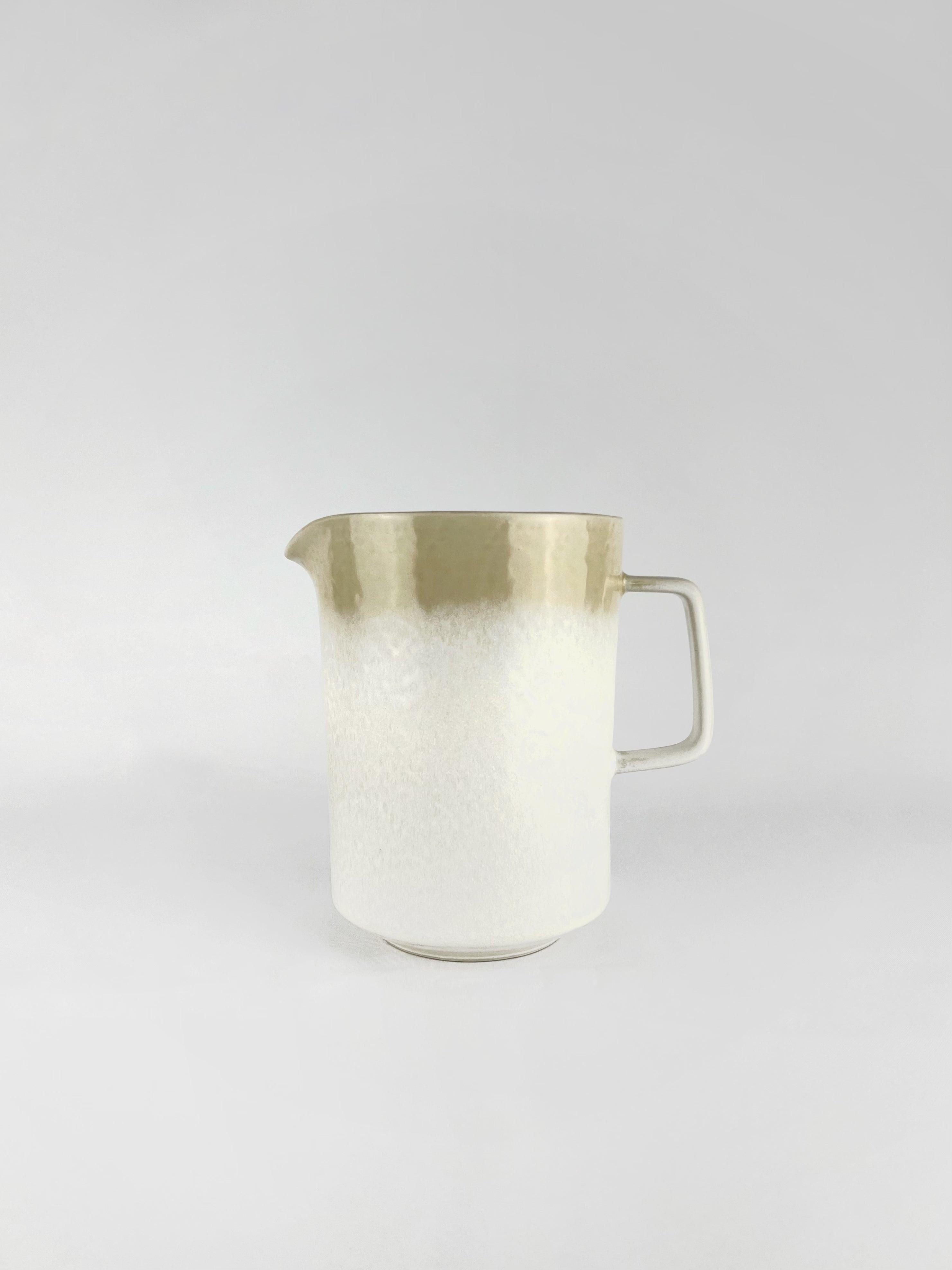 Jarra lechera grande de cerámica