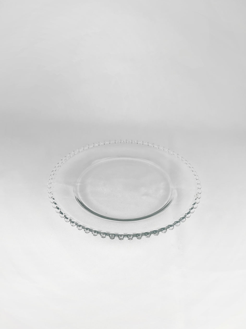 Plato tortero de vidrio